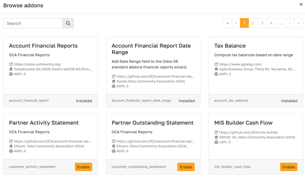 Free Odoo Addons Marketplace
